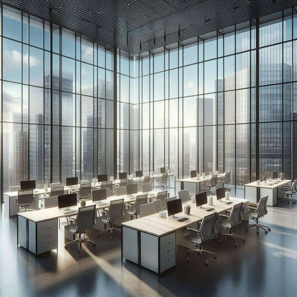 咨询公司写字楼办公推进企业长期发展规划遇到客户集中到访需先核对哪些信息